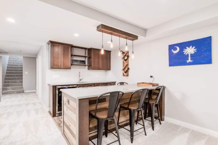 Well-fitted basement Mississauga